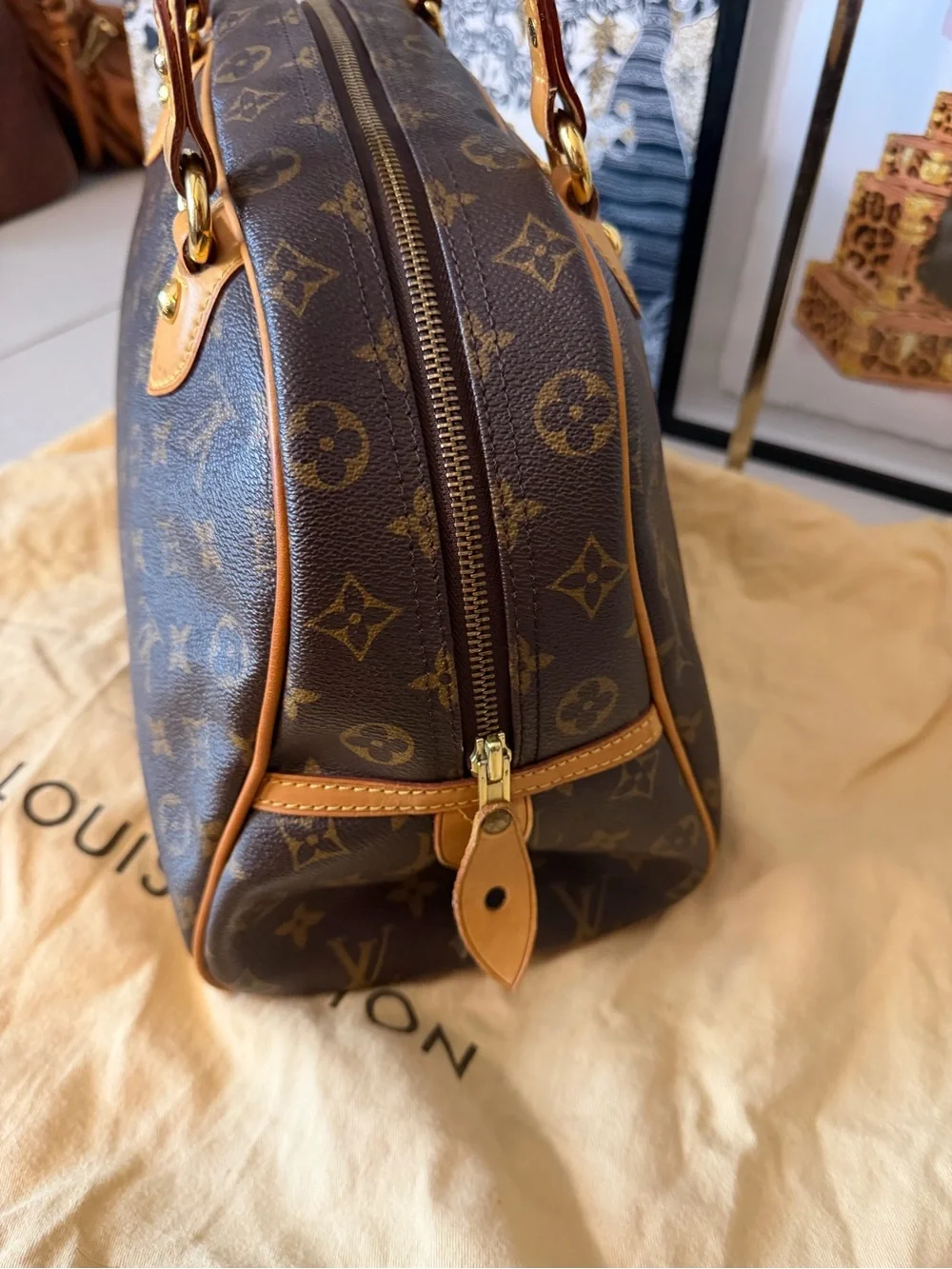 Louis Vuitton Montorgueil GM Monogram Shoulder Tote